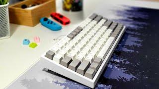 Unboxing Yunzii KC84 Mechanical Keyboard - 84 Key Gateron Black Switches - Lighting Modes Showcase