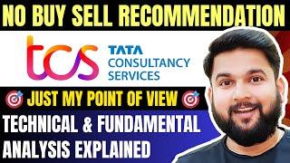 Tata Consultancy Services Share Analysis | Complete Fundamental Analysis | Technical Review Explain