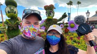 Epcot Flower and Garden | Epcot | Adults in Disney | Disney World Vlog | Epcot Festival Vlog