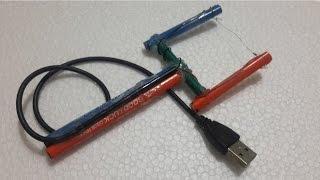 How to make USB foam cutter - Creative life hacks idea