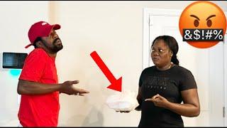 MY HUSBAND GIVEAWAY MY FOOD WHILE I WAS SLEEPING (bad idea)