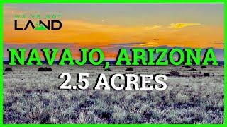 Land For Sale - 2.5 Acres in Navajo County, AZ - Key Features