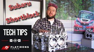 What comes on a Subaru Shortblock?