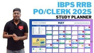 IBPS RRB PO/Clerk 2025 Complete Study plan!