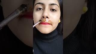 How To Remove Facial hair at Home #shorts #youtubeshorts #facialhairremoval #short #viralshorts