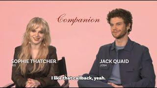 Companion Interview with Sophie Thatcher & Jack Quaid