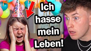 Mädchen hat SCΗLΙΜΜSTEN Geburtstag IHRES LEBENS