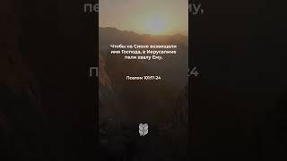 Псалом 101:17-24 в современном переводе #библия #biblevision
