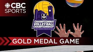 Alberta vs Sherbrooke: U Sports Men’s Volleyball National Championship: Gold medal game | CBC Sports