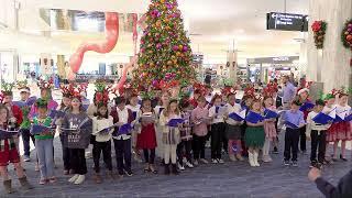 Plato Academy Clearwater Choir - Carols 2024 - Tampa Airport