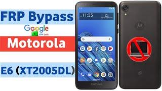 Motorola XT2005DL FRP Bypass Google Account Android 9.0 NO PC Moto E6