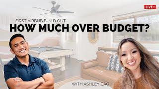 How much it costs to launch your first Airbnb | Joshua Tree Short Term Rental feat. Ashley Cao