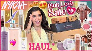 EVERYTHING I got In NYKAA Pink Love Sale | Makeup & Skin Care Upto 80% Off | Super Style Tips