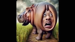 Hippo and constipation. Запор у бегемота. #запор #constipation #hippo