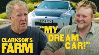 Jeremy Clarkson's Impressed With Kaleb's New Nissan 350 | Clarkson's Farm