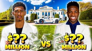 Jude Bellingham VS. Vinicius Jr - WHO IS RICHER?