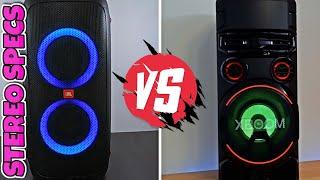 JBL Partybox 310 vs LG XBoom RN7 | SUPER BASS & SOUND BATTLE