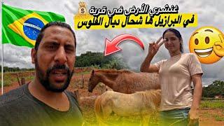 اخيرا غنشري الأرض في قرية بالبرازيل مع مغربي ها بشحال ديال فلوس  azdine boumani vlogs