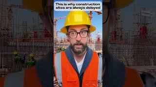 This is why construction sites are always delayed #adamrose #construction #engineering  #workers