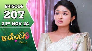 Malli Serial | Episode 207 | 23rd Nov 2024 | Nikitha | Vijay | Saregama TV Shows Tamil