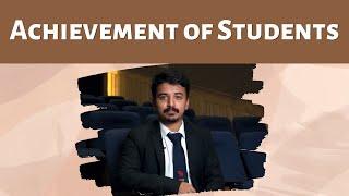 Student Testimonial - Achievement of Students