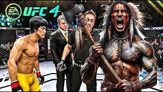 Ufc 4 Bruce Lee Vs. Indian Redskin Ea Sports