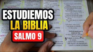 Cómo ESTUDIAR la BIBLIA correctamente Salmo 9