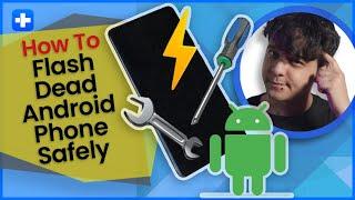 How to Flash Dead Android Phone Safely #drfone #wondershare #android