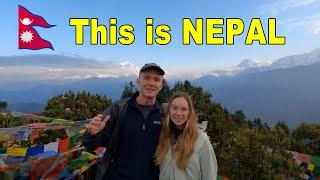 The Experience that made us LOVE Nepal | 3 day Poon Hill Trek | Himalaya Hiking Vlog