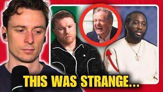 Reacting to Canelo vs Crawford Piers Morgan Interview