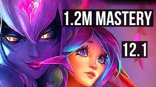 EVELYNN vs LILLIA (JNG) | 11/1/6, Legendary, 1.2M mastery, 300+ games | BR Diamond | 12.1