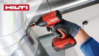 INTRODUCING the Hilti SID 4-A22 cordless impact driver