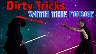 Dirty Tricks with the Force: How to Cheat in a Lightsaber Duel