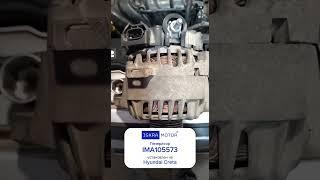 Установка #генератора #ISKRAMOTOR IMA105573 на #Hyundai Creta