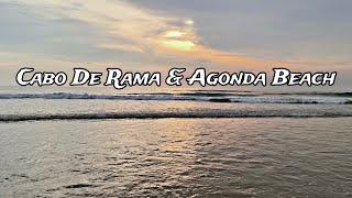 Don't miss this beach in Goa | Cabo De Rama Viewpoint | Agonda Beach