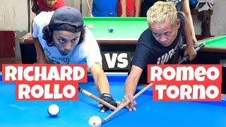 Richard Rollo vs Romeo Torno | Ranked No #1 and #2 in Iligan City | Mindanao Pool Players | Billiard