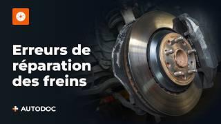 5 autres erreurs de réparation des freins : ne commettez plus ces erreurs de réparation des freins