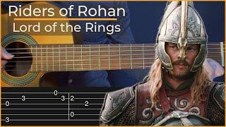 Riders of Rohan - Lord of the Rings (Simple Guitar Tab)