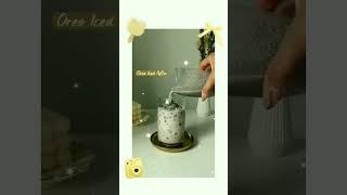 مشروب قهوة باردة مع اوريو #explore #shorts #قهوة_باردة #اوريو
