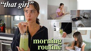 Trying the Viral “THAT GIRL” Morning Routine!