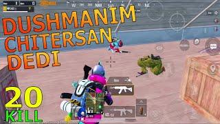 MILITARY TOZALIGI SOLO VS SQUAD 20 KILL BUZZY PUBG MOBILE