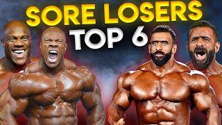 Most UNSPORTSMANLIKE CONDUCT in Pro Bodybuilding ! Top 6