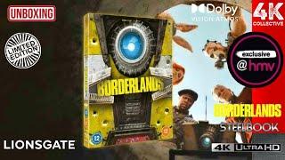 Eli Roth’s Borderlands 4K UltraHD Blu-ray hmv exclusive steelbook Unboxing