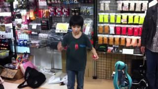 Ginji in New SPINGEAR at Akiba