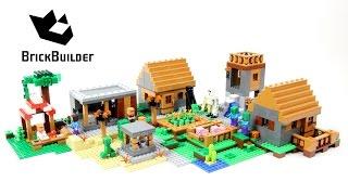 LEGO MINECRAFT 21128 The Village - Speed Build for Collecrors - Collection 57 sets