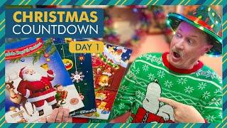 Christmas Advent Calendar Showdown: $2 vs. $10 vs. $15 | Day 1 Countdown