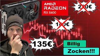 ASUS Dual Radeon RX 6400 ⬡ billig zocken