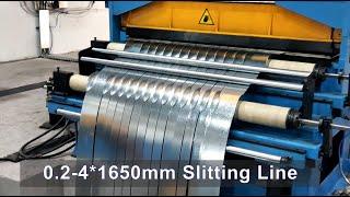 Slitting Line | Metal Coil Slitting Line Process