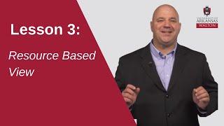 Resource Based View | SCMT 4653