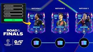 NEW UCL RTTF EVENT IS HERE IN FC MOBILE!  107 COURTOIS FOR  4 NEW REDEEM CODES REVEALED BY EA 